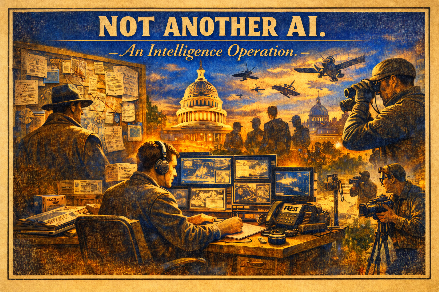 Not Another AI — An Intelligence Operation